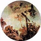 Giovanni Battista Tiepolo Wall Art - Discovery of the True Cross